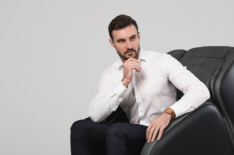 Массажное кресло CASADA BetaSonic 2 (БетаСоник) оранжевый