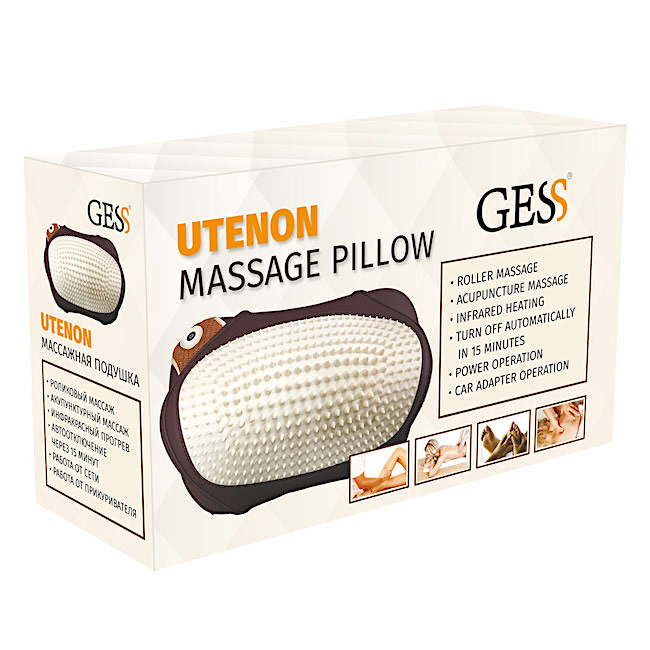 Массажная подушка GESS uTenon