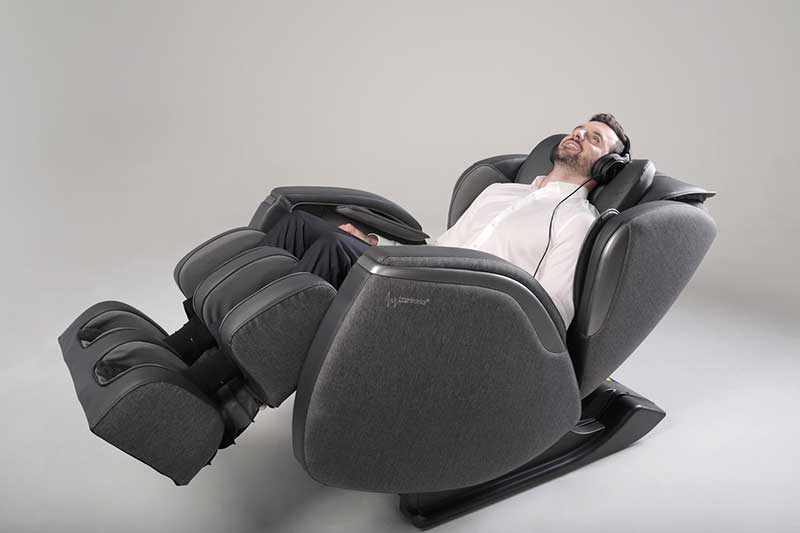 Массажное кресло CASADA Hilton 3 (Хилтон 3) графит