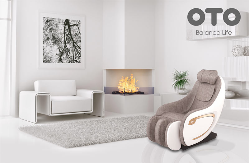 Массажное кресло OTO Quantum EQ-10 Wood Brown