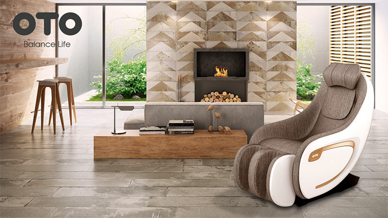 Массажное кресло OTO Quantum EQ-10 Wood Brown