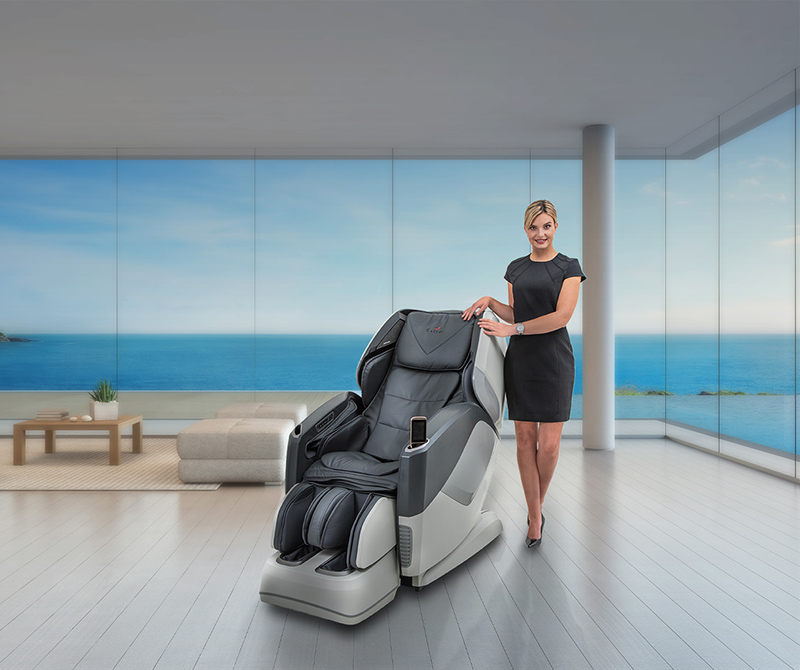 Массажное кресло CASADA Aura (Аура) белый