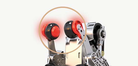 ИК-прогрев массажных роликов