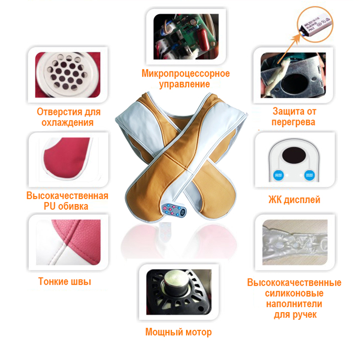 Массажер для шеи и плеч HANSUN HS108C