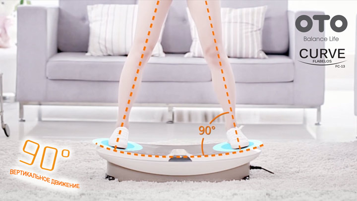 Виброплатформа OTO FLABéLOS CURVE FC-13