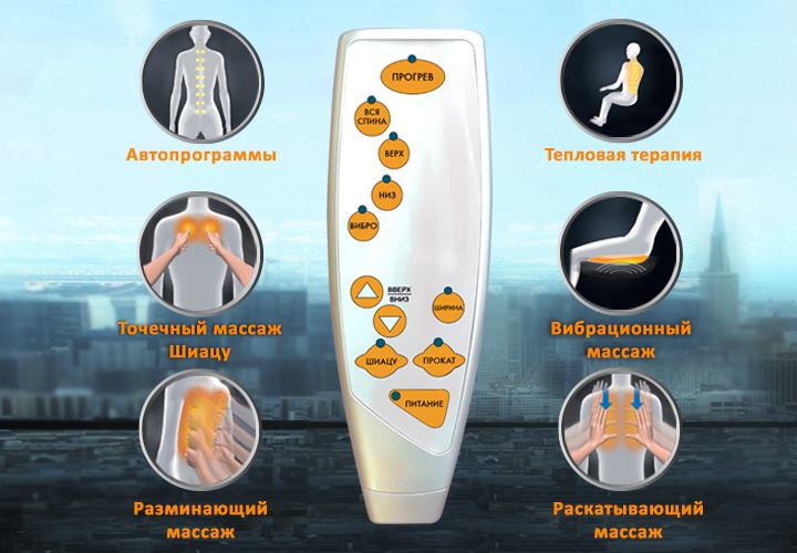 Массажное кресло EGO Domus